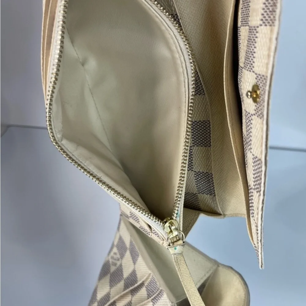 Louis Vuitton Damier Azur Emily Long Wallet